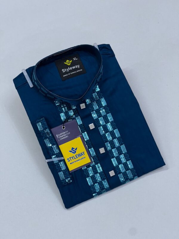 Men's Premium Cotton Panjabi - Image 3