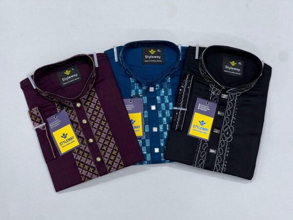 Men's Premium Cotton Panjabi - Image 5